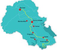 Tour map
