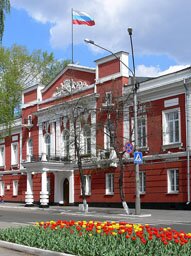 Barnaul city - the captial of Altai region